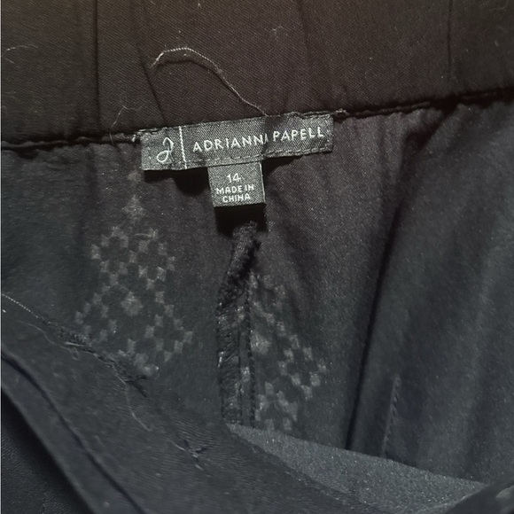 Adrianna Papell
Embroidered Wide Leg Trousers, Black/Cream - Picture 8 of 14